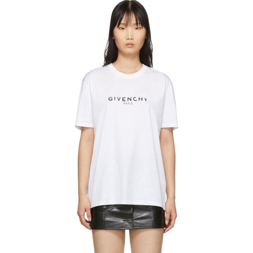 Givenchy Logo Classic Graphic Short Sleeve Tee - Picture 5 of 16